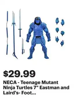 Best Buy NECA - Teenage Mutant Ninja Turtles 7 Eastman and Laird's- Foot Enforcer offer