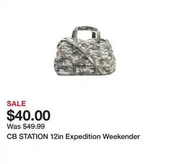 Marshalls CB STATION 12in Expedition Weekender offer