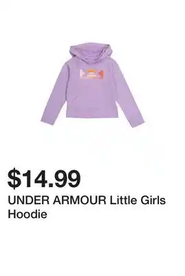 Marshalls UNDER ARMOUR Little Girls Hoodie offer