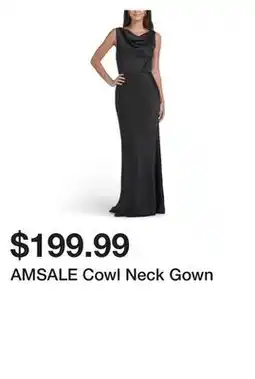 Marshalls AMSALE Cowl Neck Gown offer