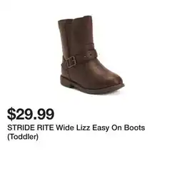 Marshalls STRIDE RITE Wide Lizz Easy On Boots (Toddler) offer