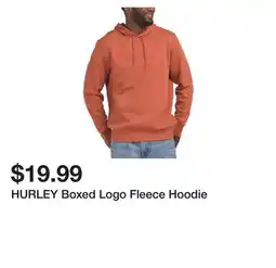 Marshalls HURLEY Boxed Logo Fleece Hoodie offer