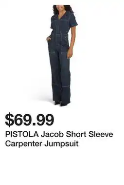 Marshalls PISTOLA Jacob Short Sleeve Carpenter Jumpsuit offer