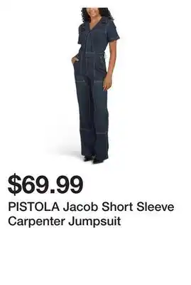 Marshalls PISTOLA Jacob Short Sleeve Carpenter Jumpsuit offer