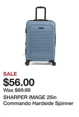 Marshalls SHARPER IMAGE 25in Commando Hardside Spinner offer