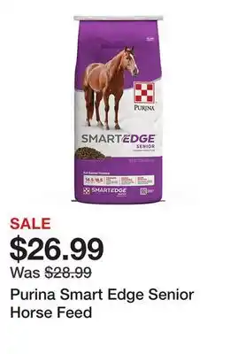 Tractor Supply Company Purina Smart Edge Senior Horse Feed offer