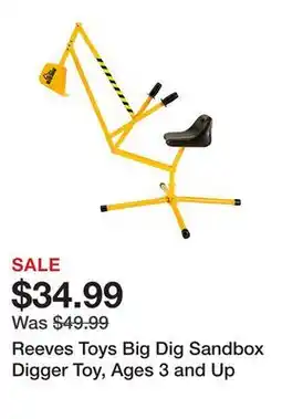 Tractor Supply Company Reeves Toys Big Dig Sandbox Digger Toy, Ages 3 and Up offer