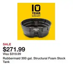 Tractor Supply Company Rubbermaid 300 gal. Structural Foam Stock Tank offer
