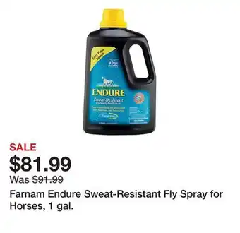 Tractor Supply Company Farnam Endure Sweat-Resistant Fly Spray for Horses, 1 gal offer