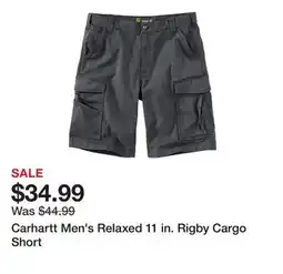 Tractor Supply Company Carhartt Men's Relaxed 11 in. Rigby Cargo Short offer