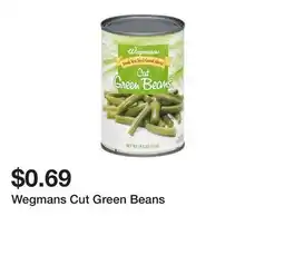 Wegmans Wegmans Cut Green Beans offer