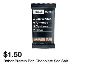 Wegmans Rxbar Protein Bar, Chocolate Sea Salt offer