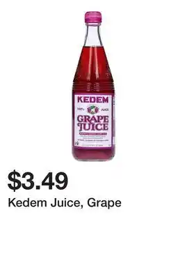 Wegmans Kedem Juice, Grape offer