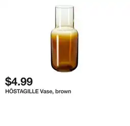 Ikea HÖSTAGILLE Vase, brown offer