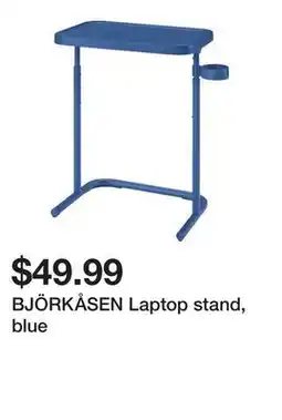 Ikea BJÖRKÅSEN Laptop stand, blue offer