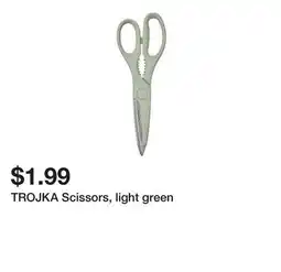 Ikea TROJKA Scissors, light green offer