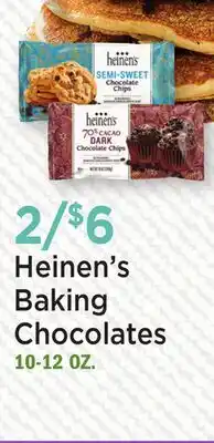 Heinen's Heinen's Baking Chocolates offer