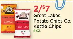 Heinen's Great Lakes Potato Chips Co. Kettle Chips offer