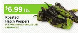 Heinen's Roasted Hatch Peppers offer
