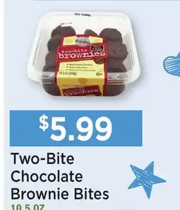 Heinen's Two-Bite Chocolate Brownie Bites offer