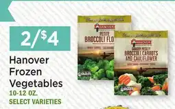 Heinen's Hanover Frozen Vegetables offer