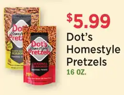 Heinen's Dot's Homestyle Pretzels offer