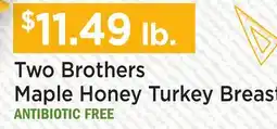 Heinen's Two Brothers Maple Honey Turkey Breast offer