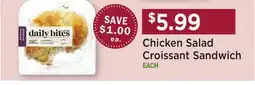 Heinen's Chicken Salad Croissant Sandwich offer