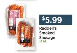 Heinen's Raddell's Smoked Sausage offer