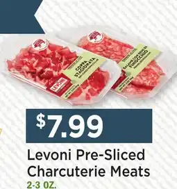 Heinen's Levoni Pre-Sliced Charcuterie Meats offer