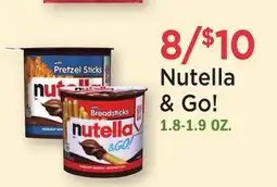 Heinen's Nutella & Go! offer