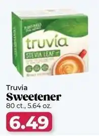 Roche Bros Truvia sweetener offer