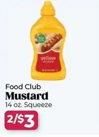 Roche Bros Food Club Mustard offer