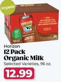 Roche Bros Horizon organic milk offer