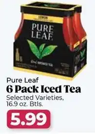 Roche Bros Pure leaf iced tea offer