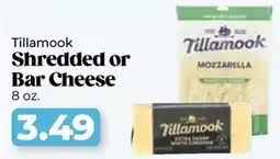 Roche Bros Tillamook shredded or bar cheese offer