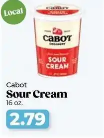 Roche Bros Cabot sour cream offer