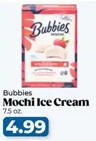 Roche Bros Bubbies mochi ice cream offer