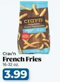 Roche Bros Crav'n French Fries offer
