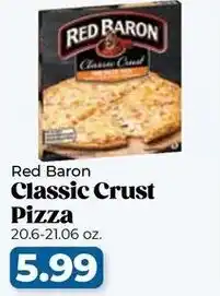 Roche Bros Red Baron Classic Crust Pizza offer