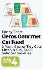Roche Bros Fancy feast gems gourmet cat food offer