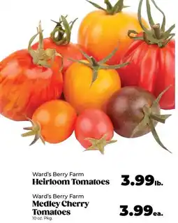 Roche Bros Ward's Berry Farm Heirloom Tomatoes offer