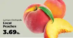 Roche Bros Lyman orchards local peaches offer