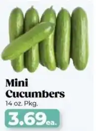Roche Bros Mini Cucumbers offer