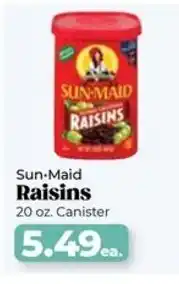 Roche Bros Sun-Maid Raisins offer