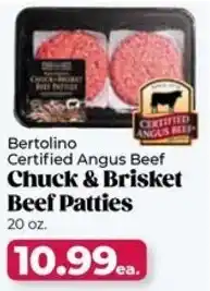 Roche Bros Chuck & Brisket Beef Patties offer