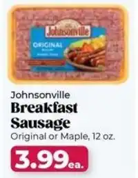 Roche Bros Johnsonville Breakfast Sausage offer