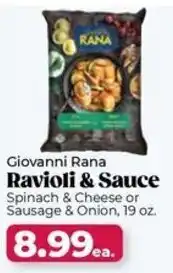 Roche Bros Ravioli & Sauce offer