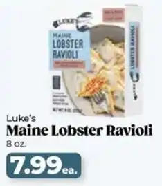 Roche Bros Maine Lobster Ravioli offer