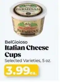 Roche Bros BelGioioso Italian Cheese Cups offer